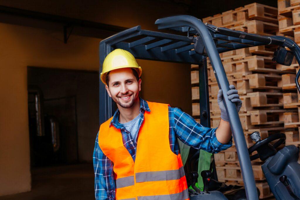 What does a forklift operator do?